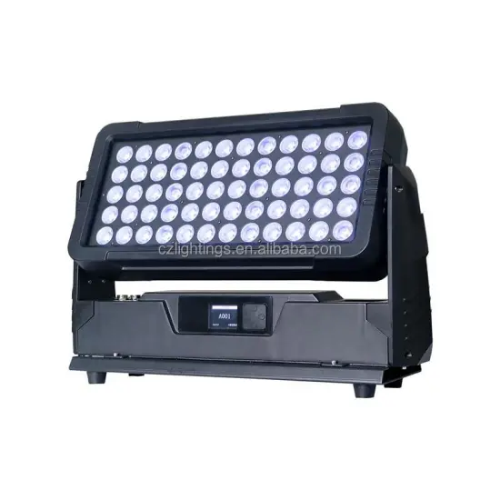 60x10W Waterproof City Color LED Flood Wash Outdoor Wall Washer Lighting