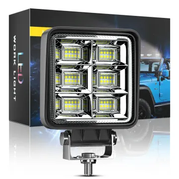 Yosovlamp Car LED Work Light 144W - Engineering Vehicle Auxiliary Searchlight 3000LM