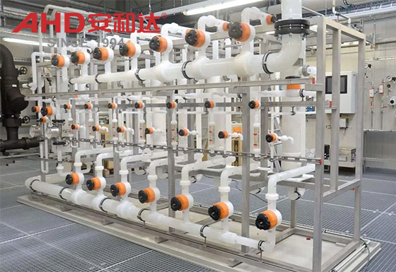 Chemical delivery piping