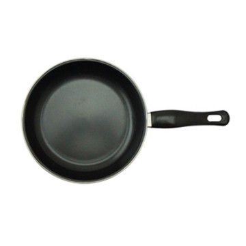 Padella in acciaio al carbonio 8 "con manico in PP