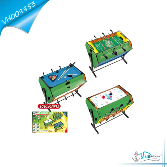 Best selling multi functional pool table(Soccer game table & Ice hockey game table&billiard game table)