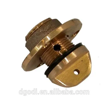 Special Customized CNC Turning Brass Boat Drain Bolt