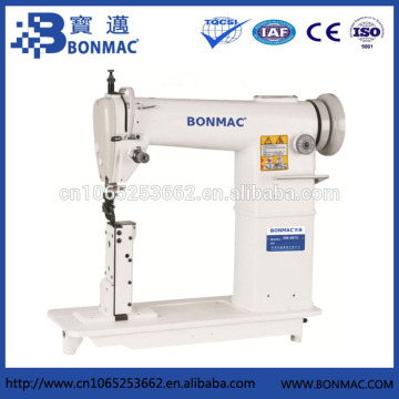 BONMAC 8810 Single needle high speed post bed leather lockstitch industrial sewing machine with roller for sale
