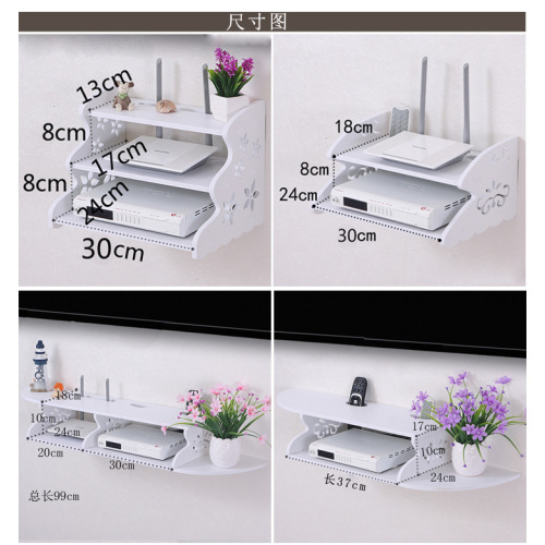 Foamed PVC Display Shelf Storage Case Home Use