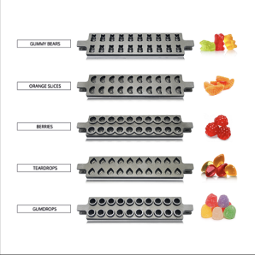 Factory Direct Gummy Bear Candy Moulds & Jelly Candy Molds