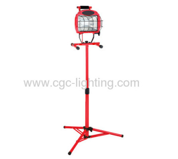 ไฟ 600 วัตต์หลอดคู่ฮาโลเจน 2-n-1 ขาตั้งกล้องทำงาน