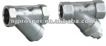 y-strainer pipe fitting valves