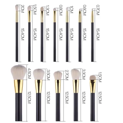 12pcs premium morphe jeffree starr makeup brushes