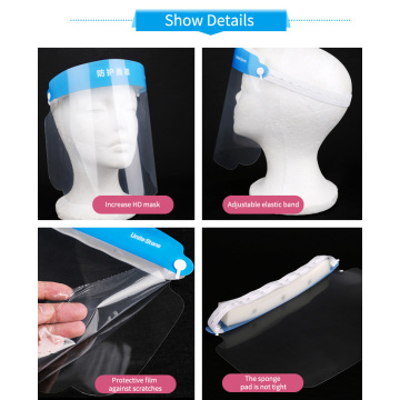 Heat Resistant Face Protection Shield for Spray