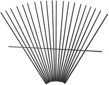 12 Pack Carbon Hunting Arrows - 31" Pure Carbon Shaft, ID 4.2mm, Spine Options 400/600/800/1000