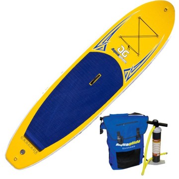 surfboard with paddle inflatable touring board