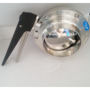 Welded Sanitary Stainless Steel Butterfly Valve