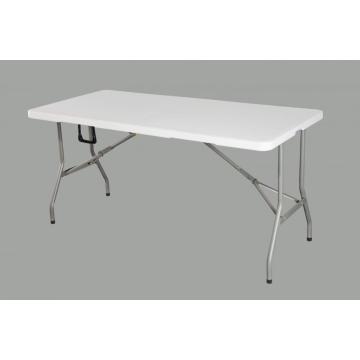 Table pliante demi-rectangulaire de 5 pieds