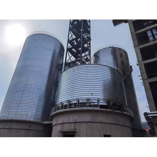 Lagersilo für Petrolkoks