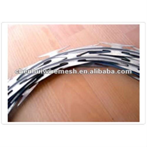 High qulity&best price galvanized razor barbed wire