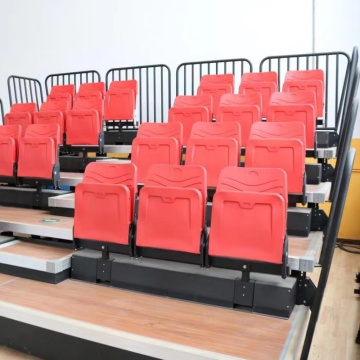 Durable Fixed Plastic Seating System for Soccer