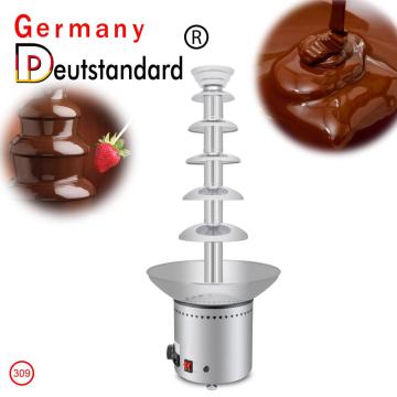 machine commerciale de fontaine de chocolat avec du CE