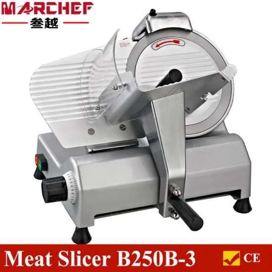 Brand New Commercial Industrial Bench Top Semi Auto Meat Slicer MS-250B3