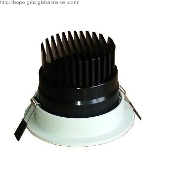 Anti-glare 2.5\" 9W led downlight