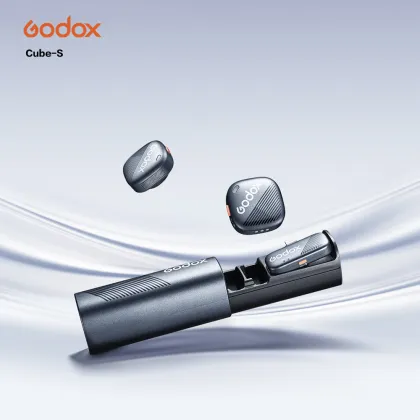 Godox Cube-S 2.4GHz Wireless Microphone System for Recording and Live Noise Reduction Equipment