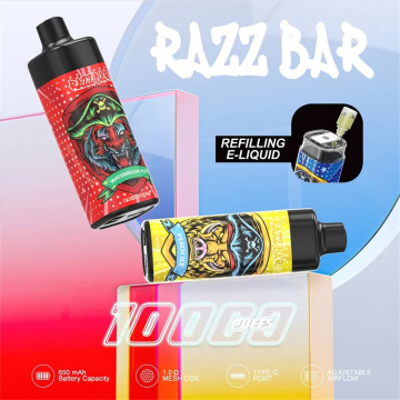 Original Electronic cigarettes RAZZ BAR 10000 Puffs