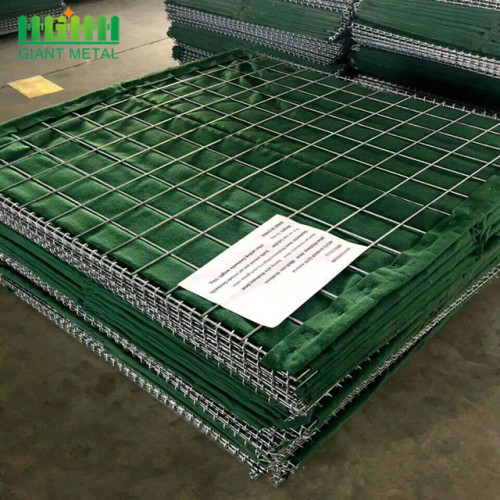 ความปลอดภัยทรายกรอกกำแพง gabion hesco กำแพงระเบิด