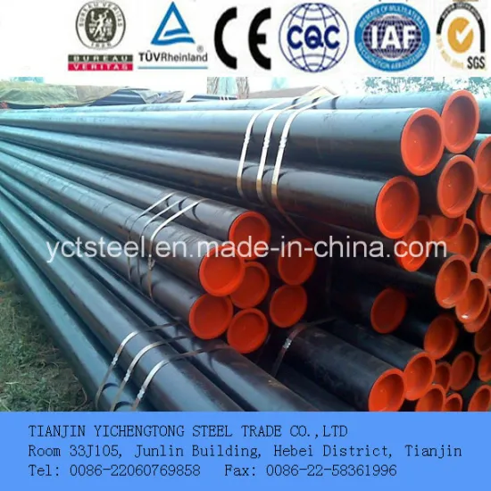Stainless Steel Seamless Pipe Plain End with Cap
