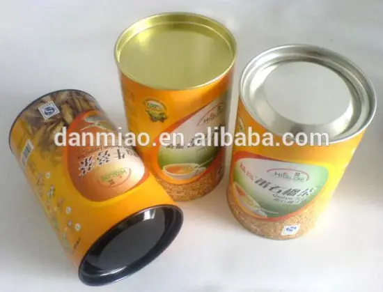 flat bottom test paper tube for candy packaging