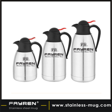 Stainless Steel Vacuum Coffee Tea Pot Keep Drinks