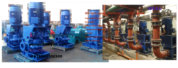 6 Ids Split Casing Vertical For Hvac System 600