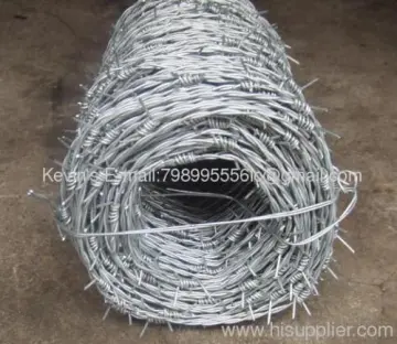 Galvanized/pvc Coated Barbed Wire 