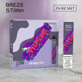 Original Dsiposable Breze Stiik Mega 2200 E-Cigarette Vape