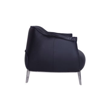 Moderna kože velike veličine Archibald Lounge stolica