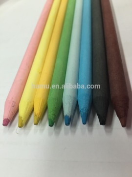 2016 Good quality and new design of color paper pencils
