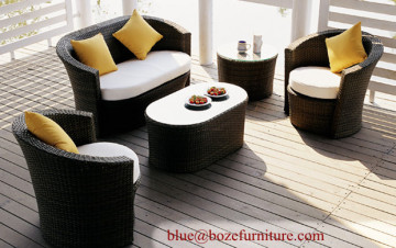 Outdoor Furniture High Quality Rattan  Wicker Sofa Set (BZ-SF050)