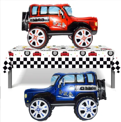 Off-road vehicle aluminum foil balloon