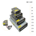 DC 12V LED strip driver Power Adapter 1A 2A 3A 5A 10A 15A 20A Switch Power Supply AC110V-220V 24V Transformer Power 60W 78W 120W
