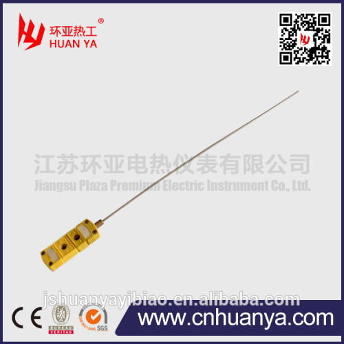 WRNK-151 K type armoured thermocouple with mini plug