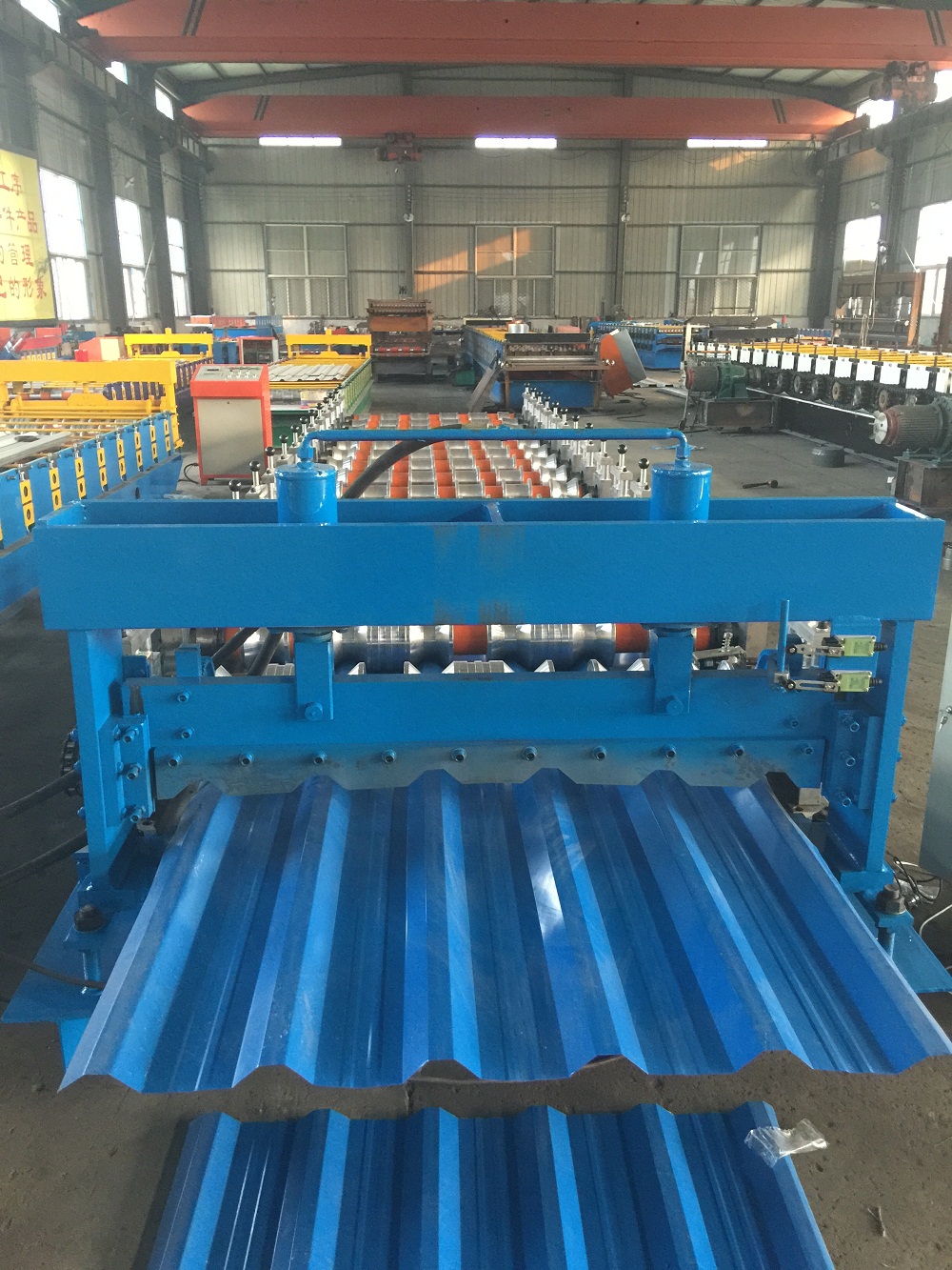 900 Tile Forming Machine, Steel Roofing Machine