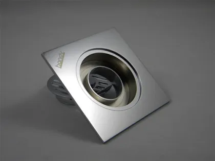 Chrome Plated Bathroom Kitchen Floor Drainer