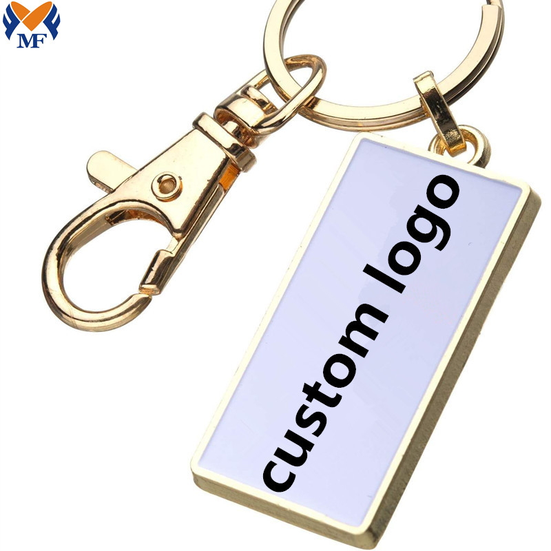 License Plate Keychain