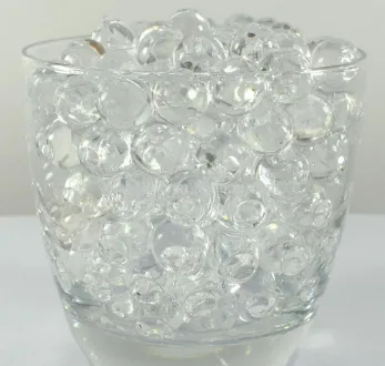 Flat Glass Beads Glass Gems For Vase Decoration