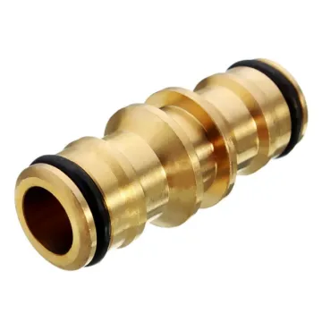 Custom Precision Brass Quick Hose Pipe Joint Connector Male to Male Garden Pipe Extension