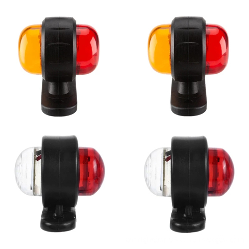 Mini Durable 12V 24V Side Marker Light - Universal Trailer Truck Turn Signal Replacement