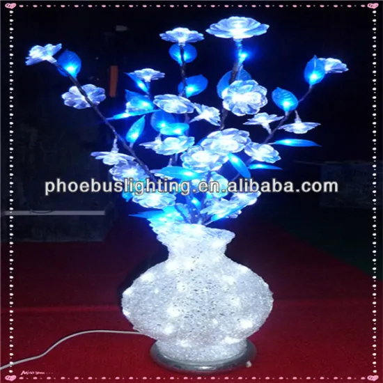 indoor light led light decorative light flower vase