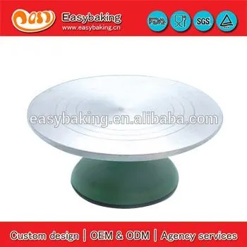 New arrival round rotating cake stand turntable for decorating