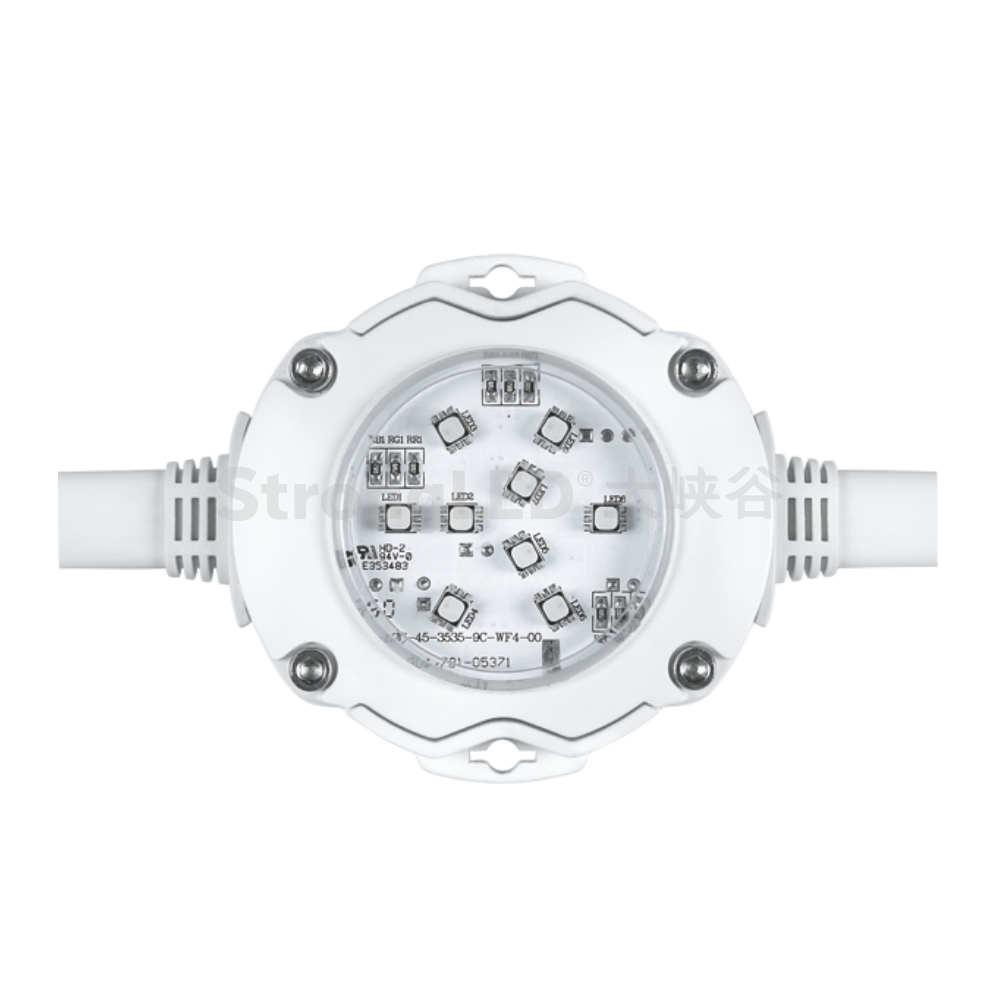 RGBW إضاءة الواجهة القابلة للعنونة LED Dot Light DS1A
