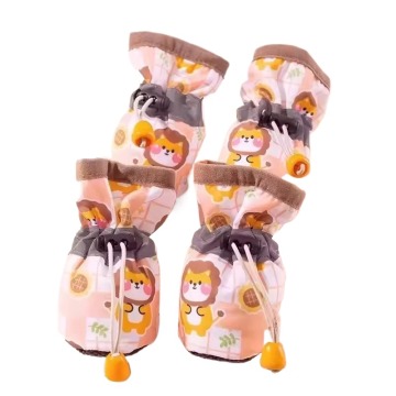 Fast Shipping Wholesale Non-Woven Taslon Anti-Slip Soft Pet Boots for Small Dogs