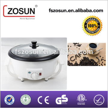 Roasts 750grams of Coffee at a time coffee roaster ZS-201