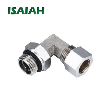 High Quality Pneumatic L-Shape G-Thread Elbow Compression Fitting